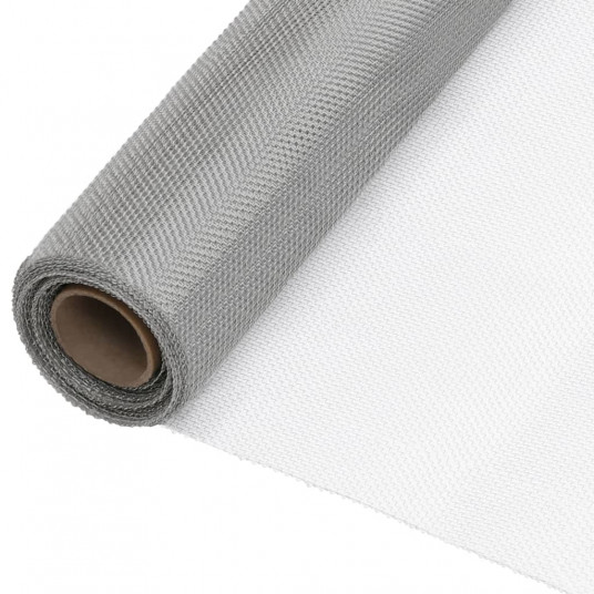  Tinklelis, sidabrinis, 100x2000 cm, nerūdijantis plienas 