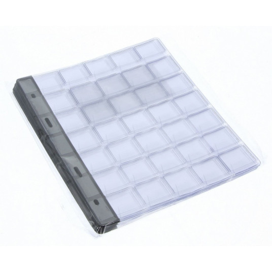  Albumo lapai monetoms GED CA21-35C 27mmx27mm|10 lapų 