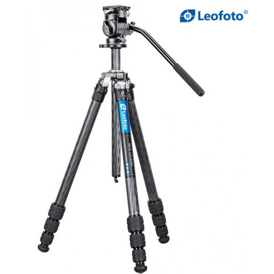  Leofoto Mr O-serie LO-224C + BV-1R Fluid video head 