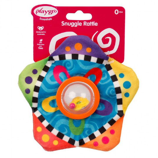  PLAYGRO barškutis Snuggle Rattle, 187241 