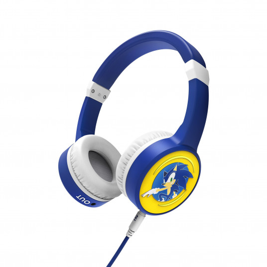  Energy Sistem Lol&Roll Sonic Kids Headphones Blue (Music Share, Detachable cable, 85 dB volume limit) 