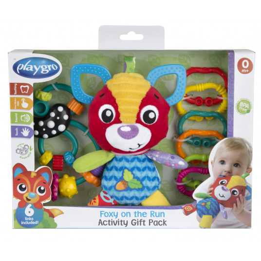  PLAYGRO žaislas Foxy on the Run, dovanų pakuotė, 0187219/0187219167 