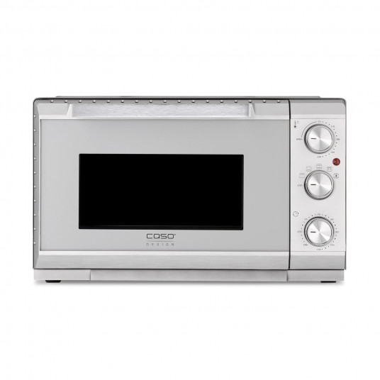  Caso Compact oven TO 20 SilverStyle 20 L, Electric, Easy Clean, Manual, Height 27 cm, Width 45 cm, Silver 