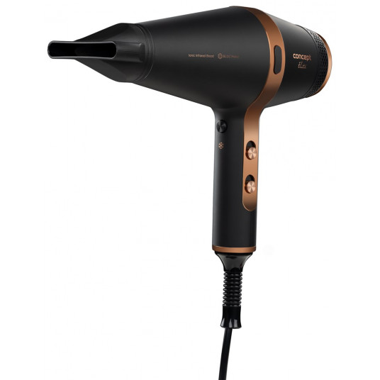  Concept VV6030 plaukų džiovintuvas 2200 W Juoda, Bronza 