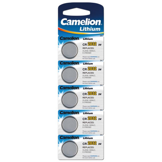  Camelion CR2032-BP5 CR2032, Lithium, 5 pc(s) 