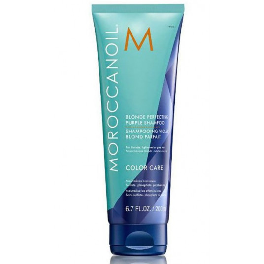 MoRoccanoil Purple Perfecting Shampoo 200 Ml Normal Shampoo Women For All Hair Types