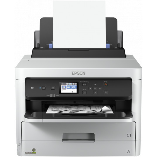  Epson Printer WF-M5299DW Mono, PrecisionCore™ Print Head ‎, Printer, A4, Wi-Fi, Grey/ Black 