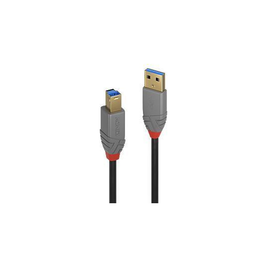  CABLE USB3.2 A-B 5M/ANTHRA 36744 LINDY 