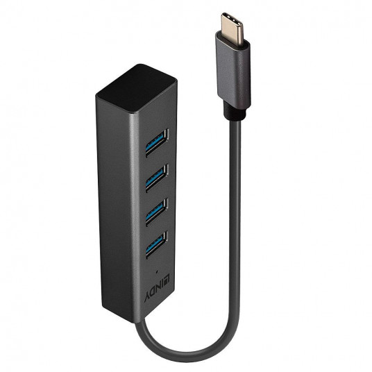  I/O HUB USB-C 4PORT/43325 LINDY 