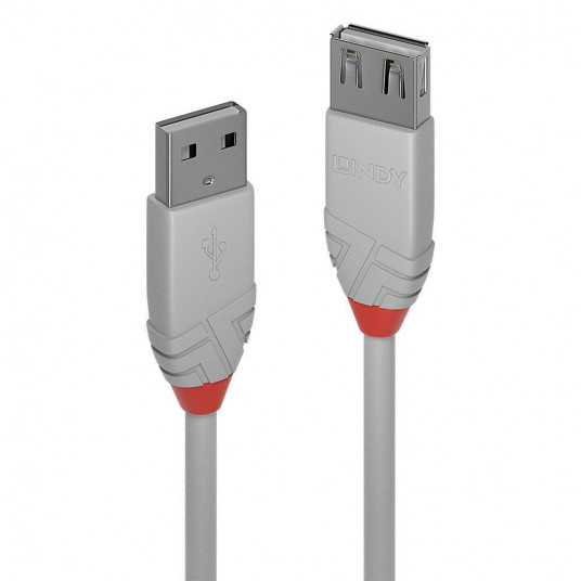  CABLE USB2 TYPE A 2M/ANTHRA 36713 LINDY 