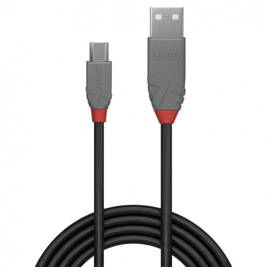  CABLE USB2 A TO MICRO-B 3M/ANTHRA 36734 LINDY 