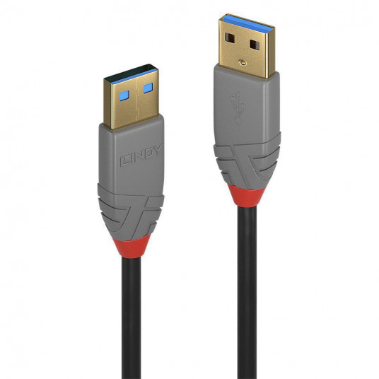  CABLE USB3.2 TYPE A 0.5M/ANTHRA 36750 LINDY 