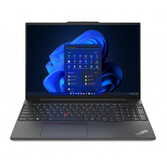  Lenovo ThinkPad E16 G1 i5-1335U 16.0"WUXGA IPS 300nits AG 16GB DDR4 3200 SSD512 GeForce MX550 2GB W11Pro Graphite Black 3Y OnSite + 1YR Premier Support 