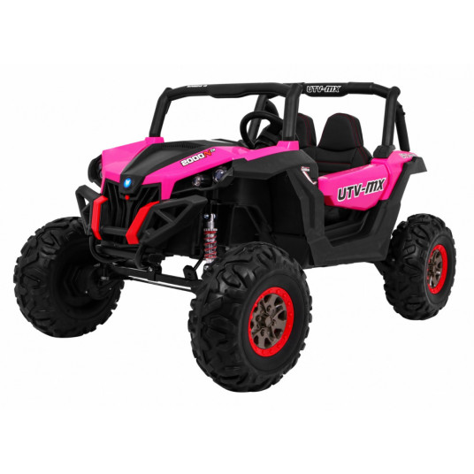 Elektrinis bagis SuperStar 4x4, rožinis