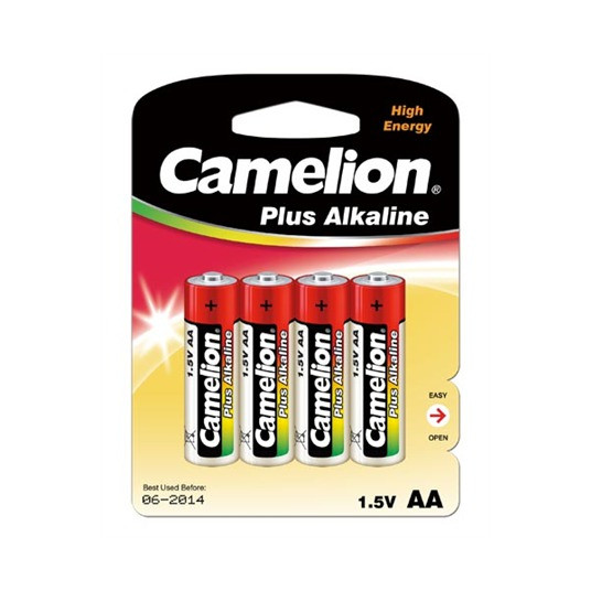  Camelion Plus Alkaline AA (LR06), 4-pack 1-pack maitinimo elementai 