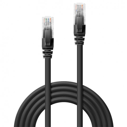  CABLE CAT6 UTP 1M/BLACK 48077 LINDY 