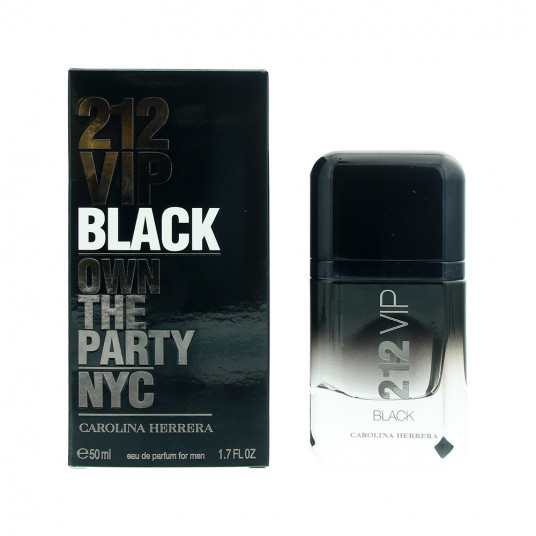  Carolina Herrera 212 Vip Black EDP Spray 50 ml for Men 