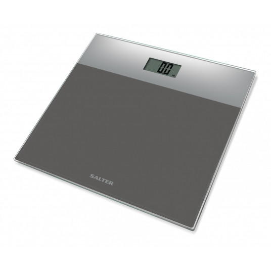  Salter 9206 SVSV3R Digital Bathroom Scales Glass - Silver 