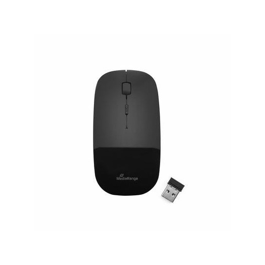  MOUSE USB OPTICAL WRL/BLACK MROS215 MEDIARANGE 