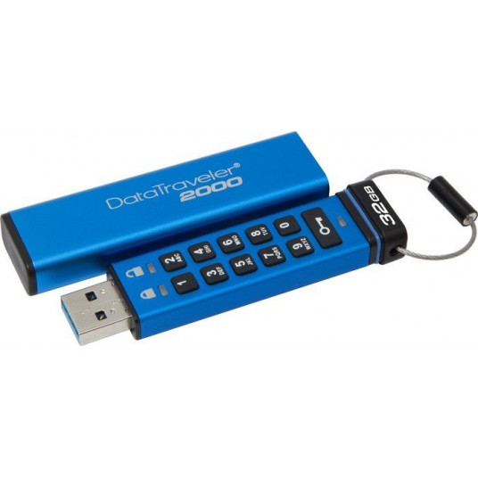 Kingston DataTraveler 2000 4GB AES Encryption USB 3.0 USB Flash drive