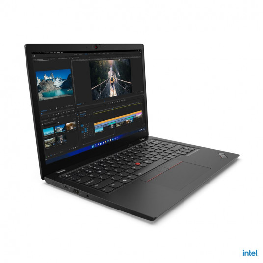  Nešiojamas kompiuteris Lenovo ThinkPad L13 13.3" WUXGA, Intel Core i5-1235U, RAM: 8GB, SSD: 512GB, Intel Iris Xe Graphics, Windows 11 Pro, Black, 21B30016PB 