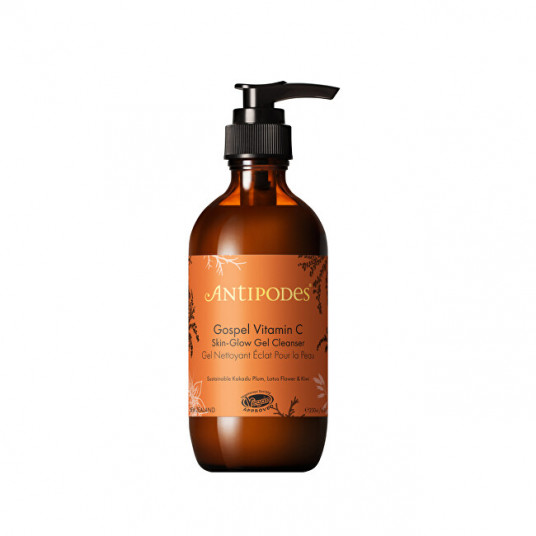  Antipodes - Cleansing gel Gospel Vitamin C (Skin-Glow Gel Clean ser) 200 ml 