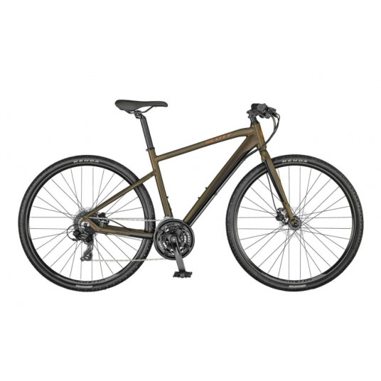 Dviratis 28" Scott Sub Cross 50 Men Rudas - s