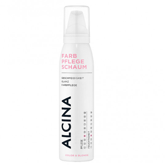  Alcina - Caring foam for dyed and blonde hair (Color & Blonde Color Care Foam) 150 ml 