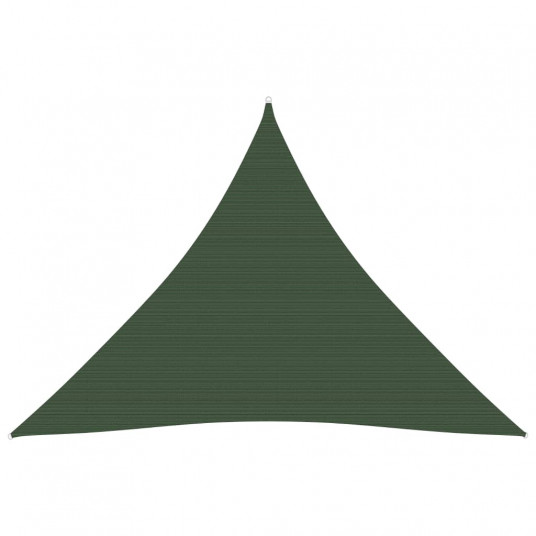 Uždanga nuo saulės, tamsiai žalia, 3x3x3m, HDPE, 160g/m²