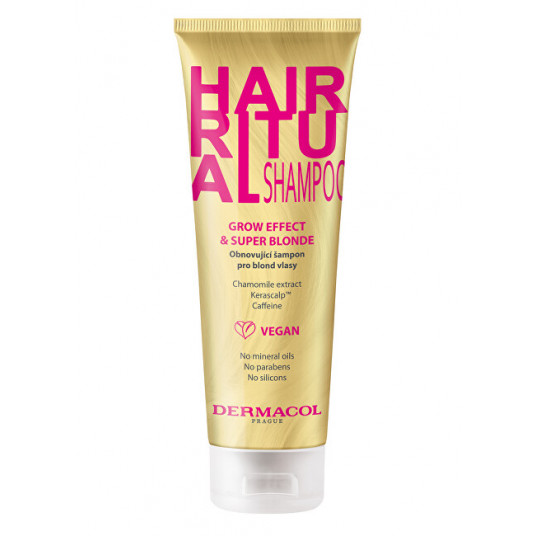 Dermacol - Hair Ritual Renewing Shampoo (Grow Effect & Super Blonde Shampoo) 250 ml
