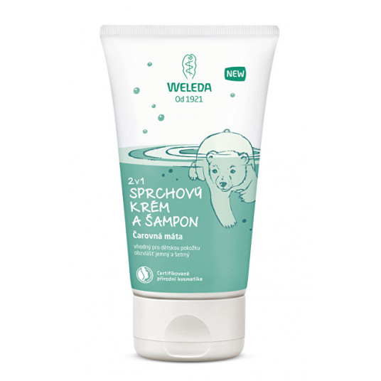Weleda - Shower Cream and Shampoo 2 in 1 Magic Mint 150 ml