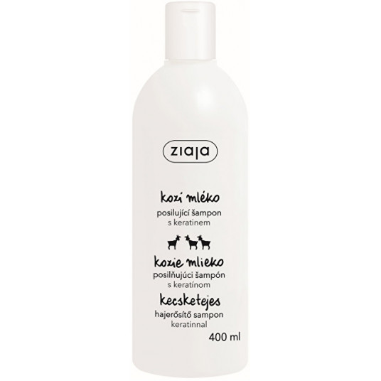 Ziaja - Shampoo for dry and matt hair with keratin Goat`s Milk 400 ml