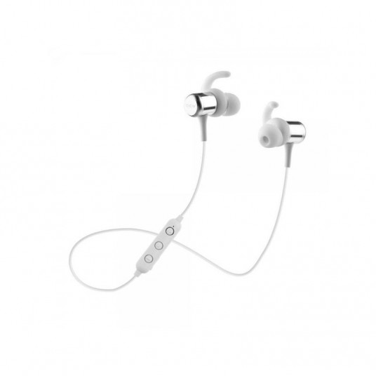 QCY M1c Magnetic Bluetooth Earphones white (QCY-M1c)