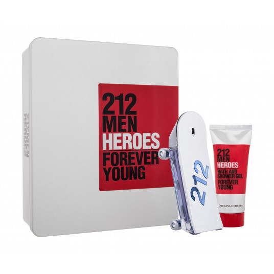  Carolina Herrera 212 Heroes 2 Piece Gift Set  EDT 90ml   Body Wash 