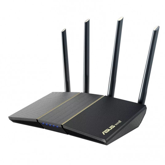  Asus Wireless AX3000 Dual Band WiFi 6 RT-AX57 802.11ax, 2402+574 Mbit/s, 10/100/1000 Mbit/s, Ethernet LAN (RJ-45) ports 4, Antenna type External 