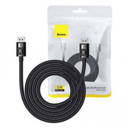 Baseus B00633706111-03 High Definition DP 8K to DP 8K cable 3m