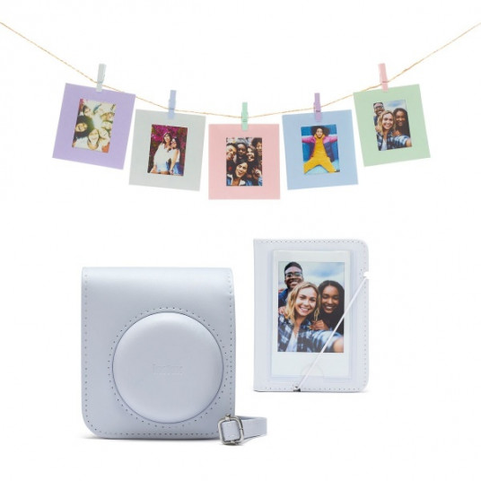 Fujifilm Instax Mini 12 Accessory Kit: Clay White