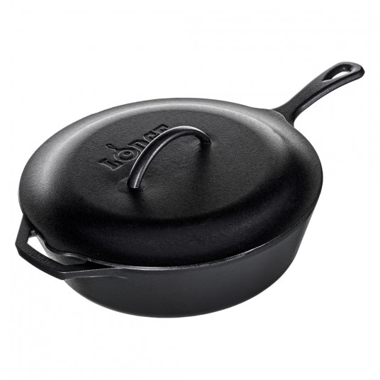  Lodge Patelnia żeliwna głęboka z pokrywą 30 cm 