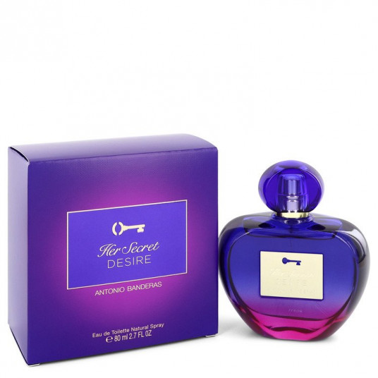 Antonio Banderas Her Secret Desire EDT Spray 80 ml for Women