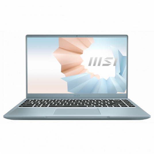  Nešiojamas kompiuteris MSI Modern 14 B11MO-035 Blue Stone 14" FullHD, IPS, Intel Core i7-1165G7, RAM: 8GB, SSD: 512GB, Intel Iris Xe Graphics, Windows 10 Home 