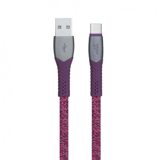  CABLE USB-C TO USB2 1.2M/RED PS6102 RD12 RIVACASE 