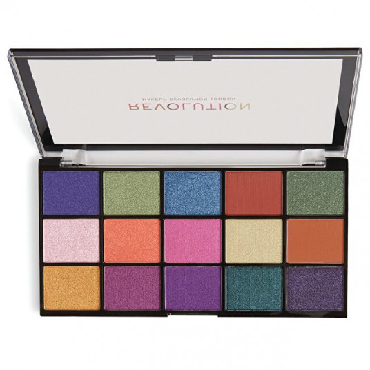 Revolution - 15 Eye Shadow Palette Re-Loaded Passion for Color Palette 16.5g