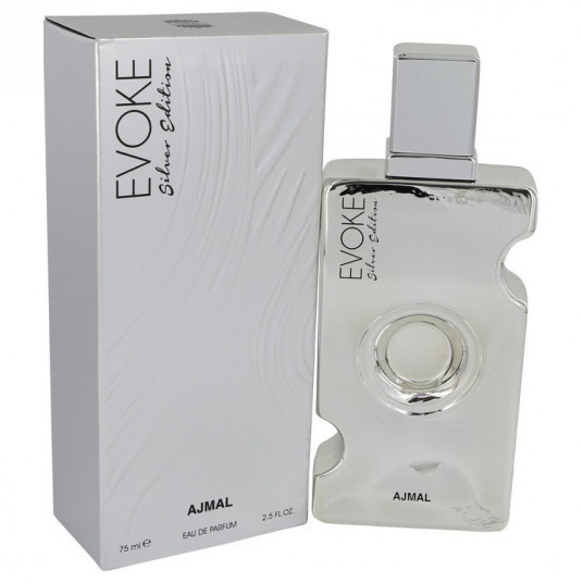  Ajmal Evoke Silver Edition Eau De Parfum Spray 75 ml for Women 