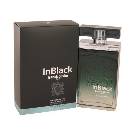  Franck Olivier In Black EDT Spray 75 ml for Men 