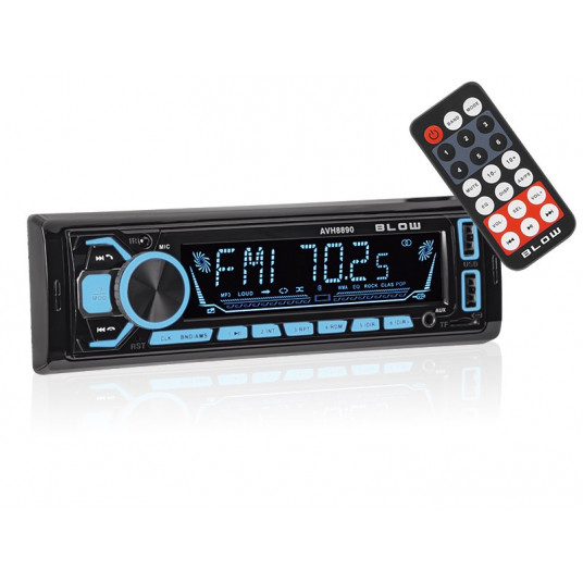  BLOW AVH-8890 radijo imtuvas Automobilis Juoda 