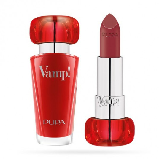 Pupa - Lipstick for fuller lips Vamp! ( Lips tick ) 3.5 g - 200 Tawney Red