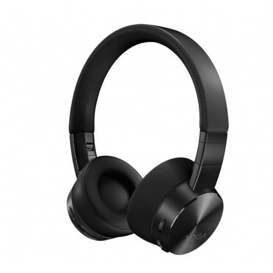  Lenovo Active Noise Cancellation Headphones Yoga Bluetooth 5.0; USB digital audio, Shadow Black, ANC 