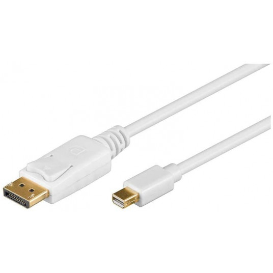  Goobay Mini DisplayPort adapter cable 1.2 52858 1 m, Gold-Plated connectors 