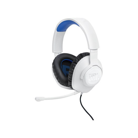  Ausinės JBL Quantum 100 White Blue 