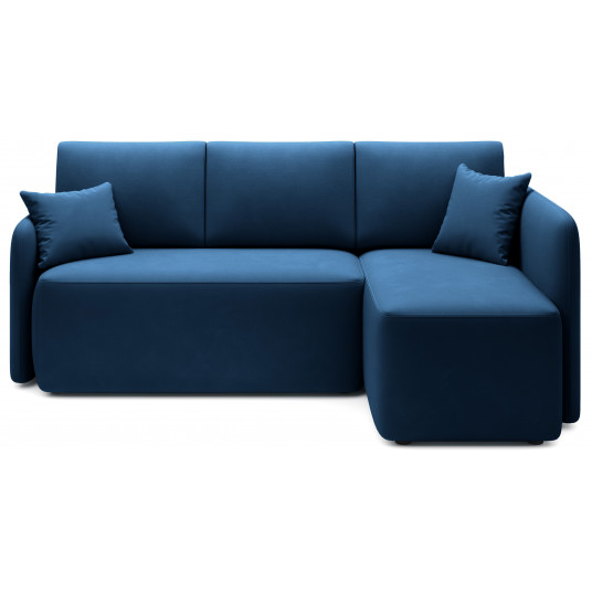  Kampinė sofa Hadson, mėlyna 